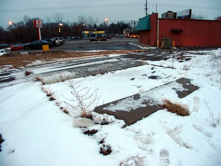 Van Dyke Drive-In Theatre - Lanes - Photo From Water Winter Wonderland